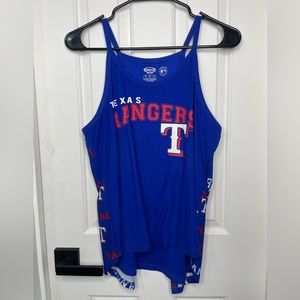 Texas Rangers Women's Tank Top-Size M
